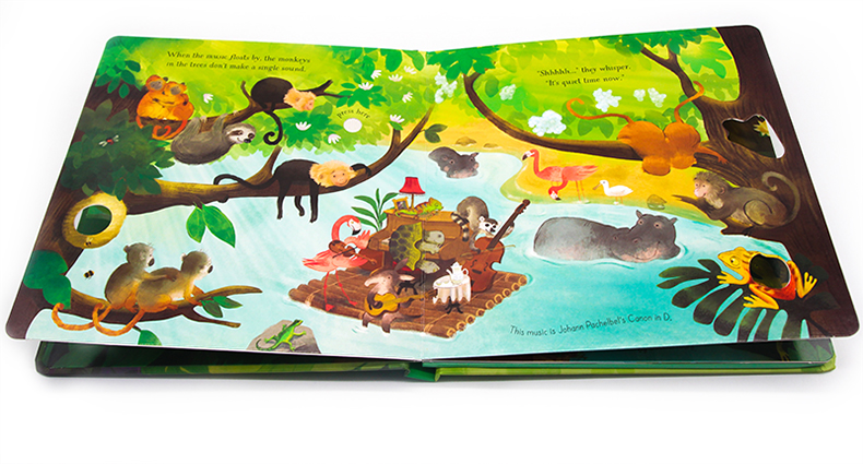 Usborne Quiet time music book 靜聽音樂聲