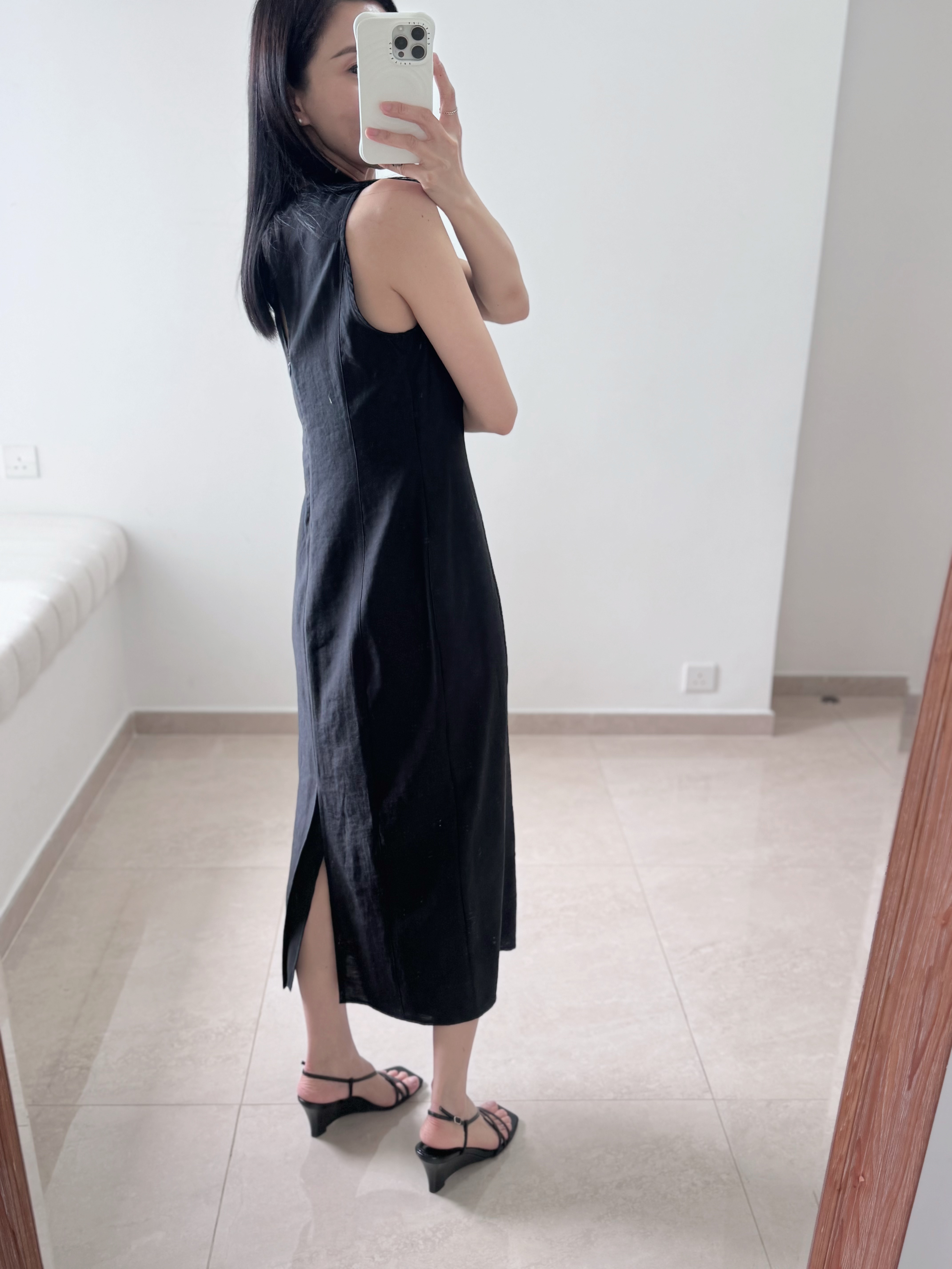 Elegant one piece long dress (with inner dress)