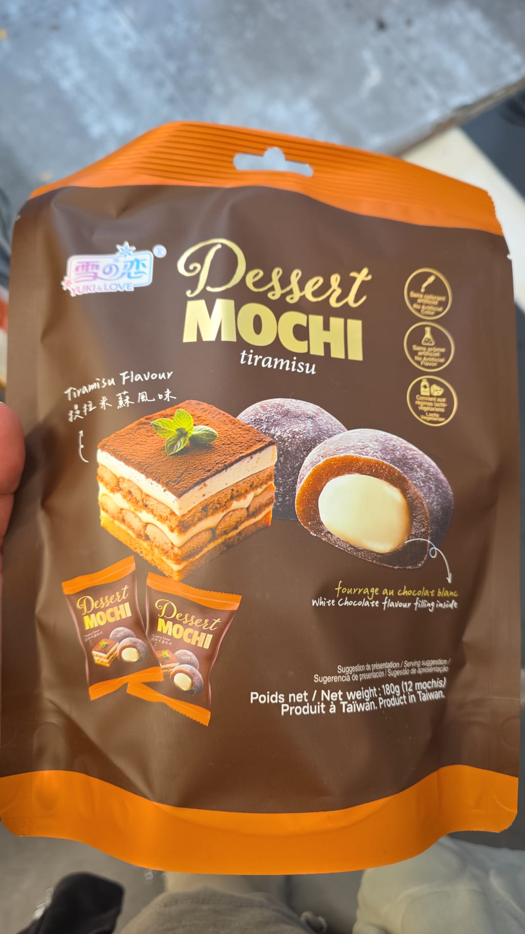mochi tiramisu