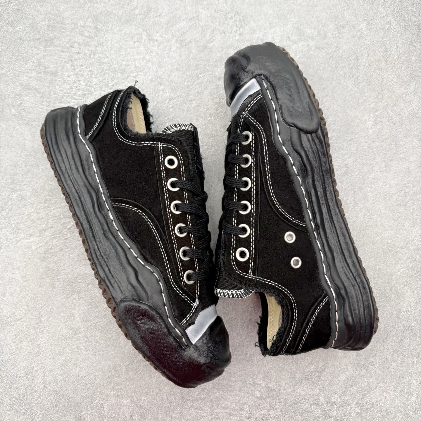 Maison Mihara Yasuhiro MMY "Hank" OG Sole Canvas Low-top Sneaker