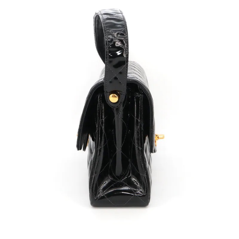 Chanel Matelasse Double Side Top Handle Flap Bag