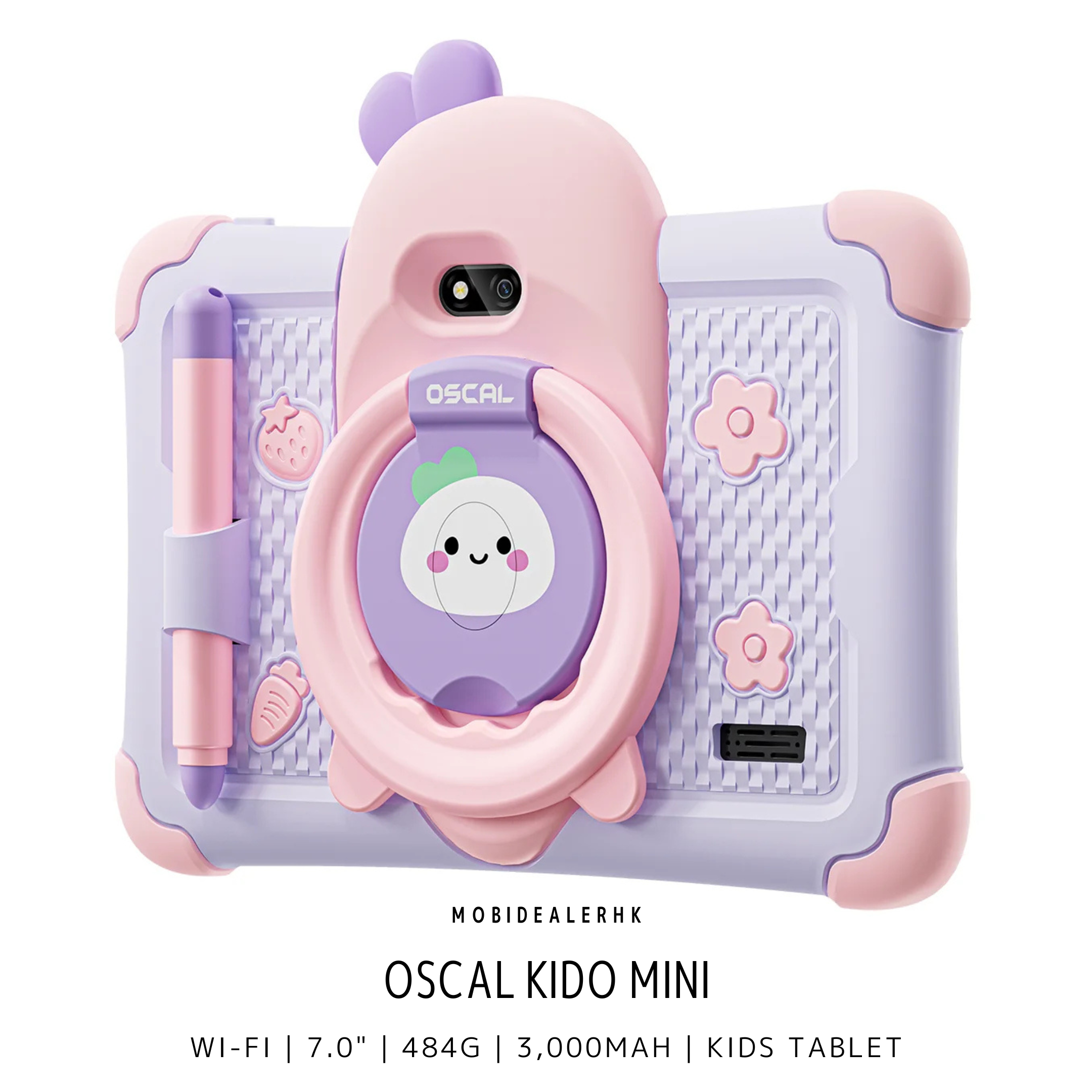 Oscal Kido Mini | WiFi | 平板電腦 | 7.0" | 兒童專用防摔學習平板