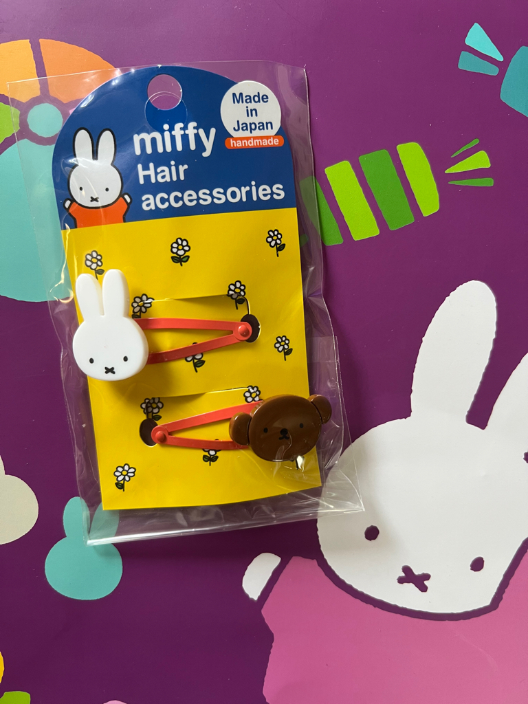 Miffy兒童髮夾（日本制）
