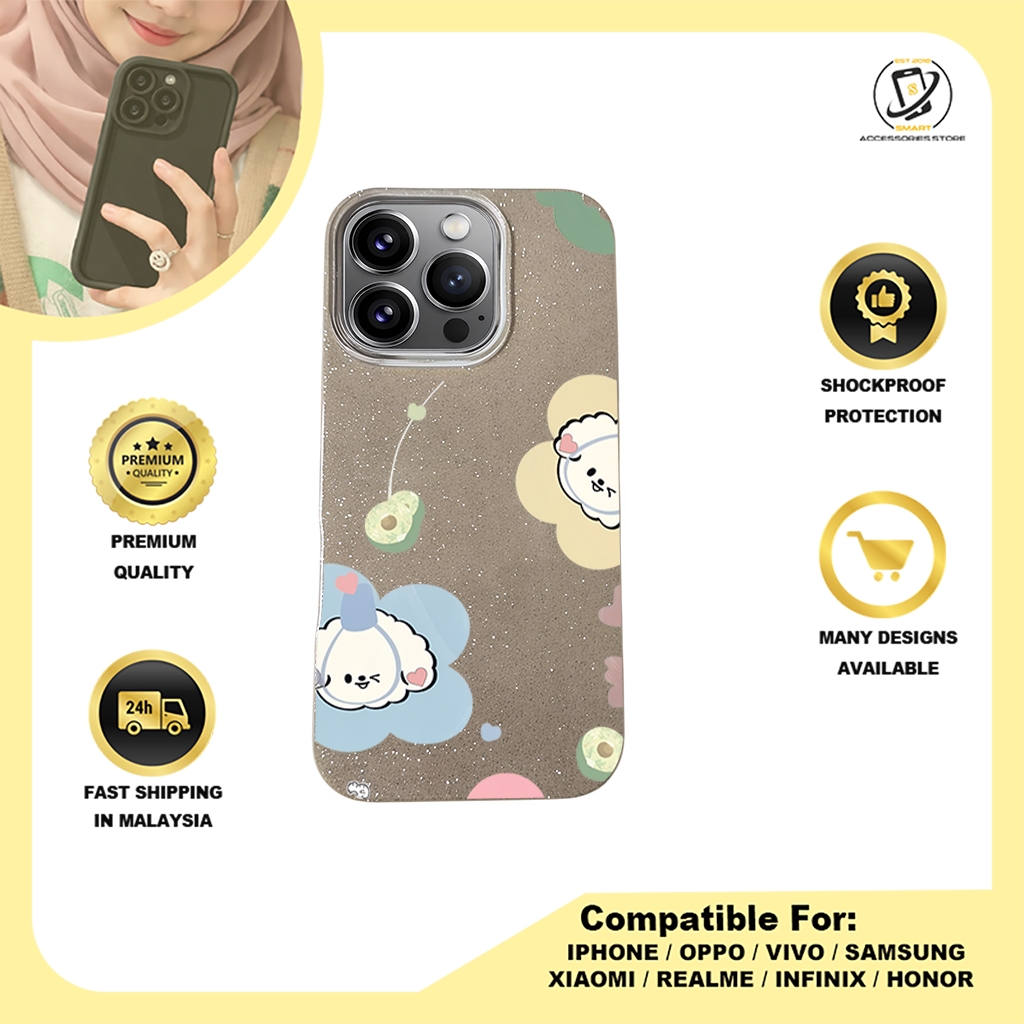 BLING CASE PHONE FOR IPHONE - DESIGN CUTE B