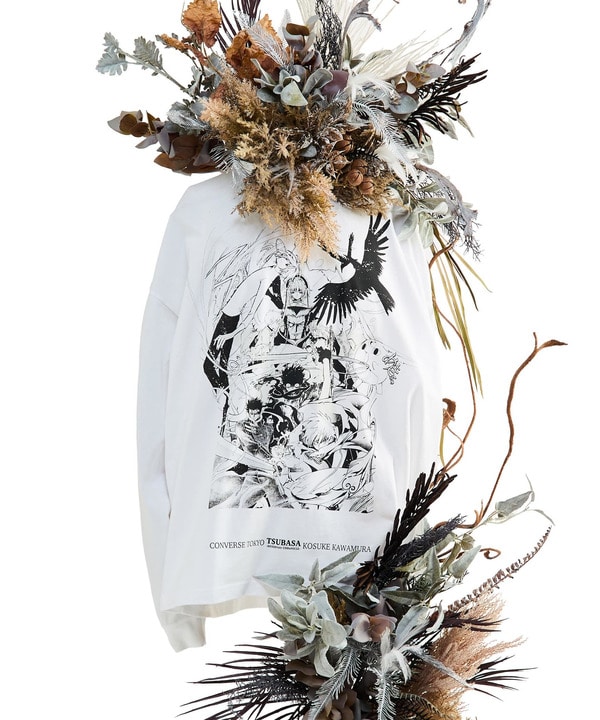 《Pre-Order》Graphic Longsleeve Tee｜Clamp X Converse 第二彈 (26C15-P）