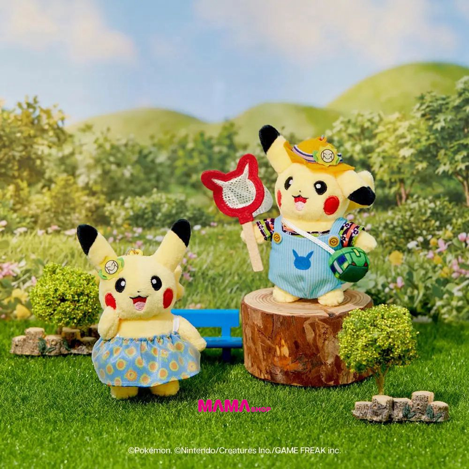 韓國直送 Pokémon x OLIVE YOUNG公仔掛飾