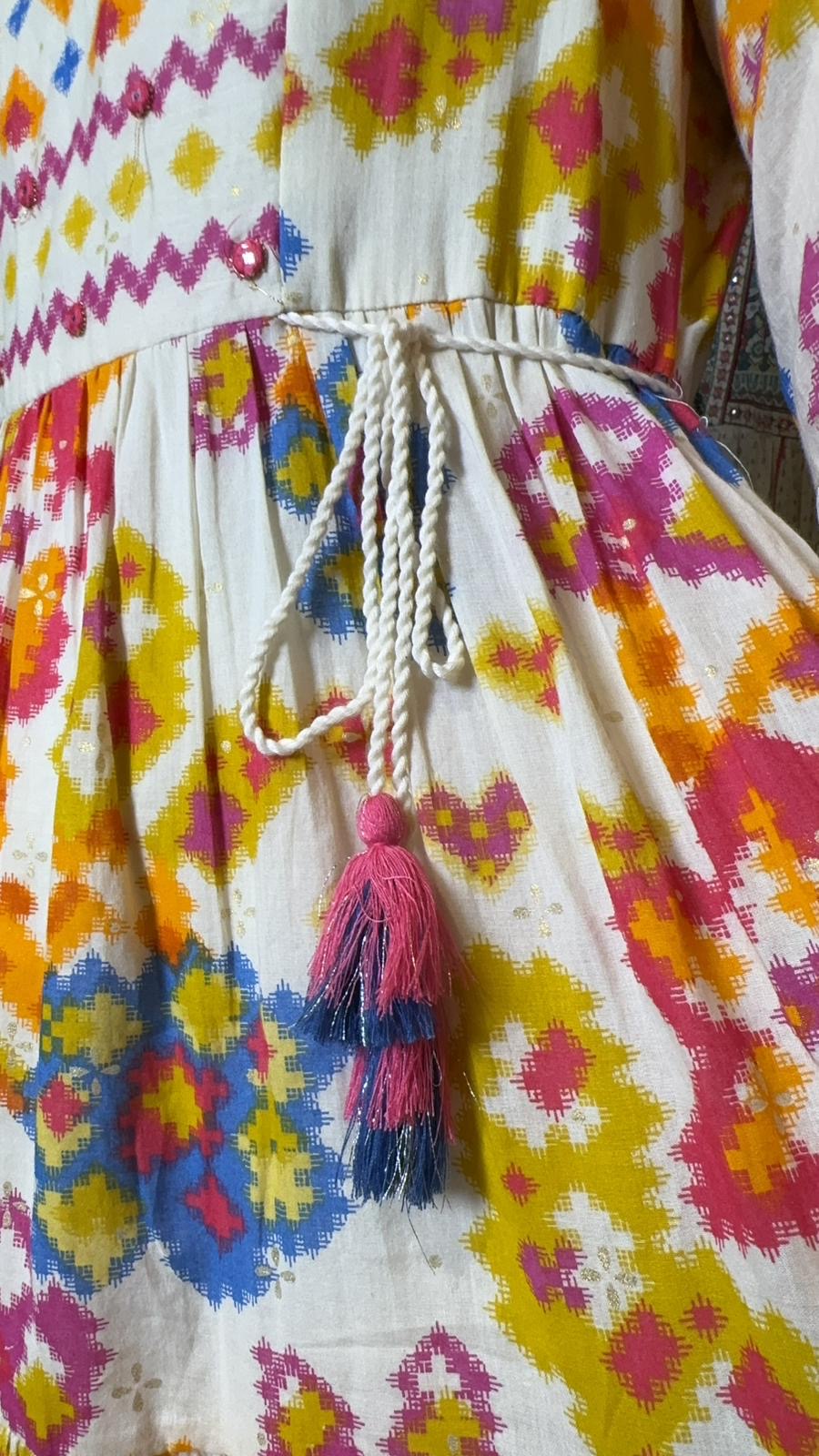 Colourful Rinbow 4-rope Short OP 43" #1394