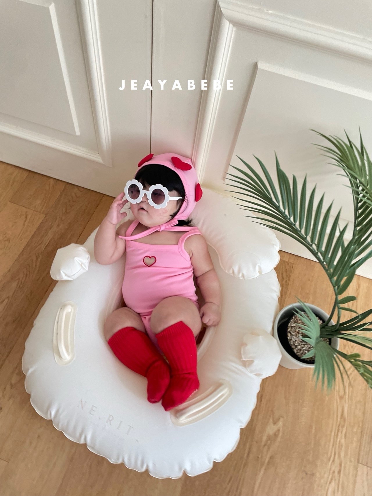 Jeayabebe | Swimset (Pink M 80-90)