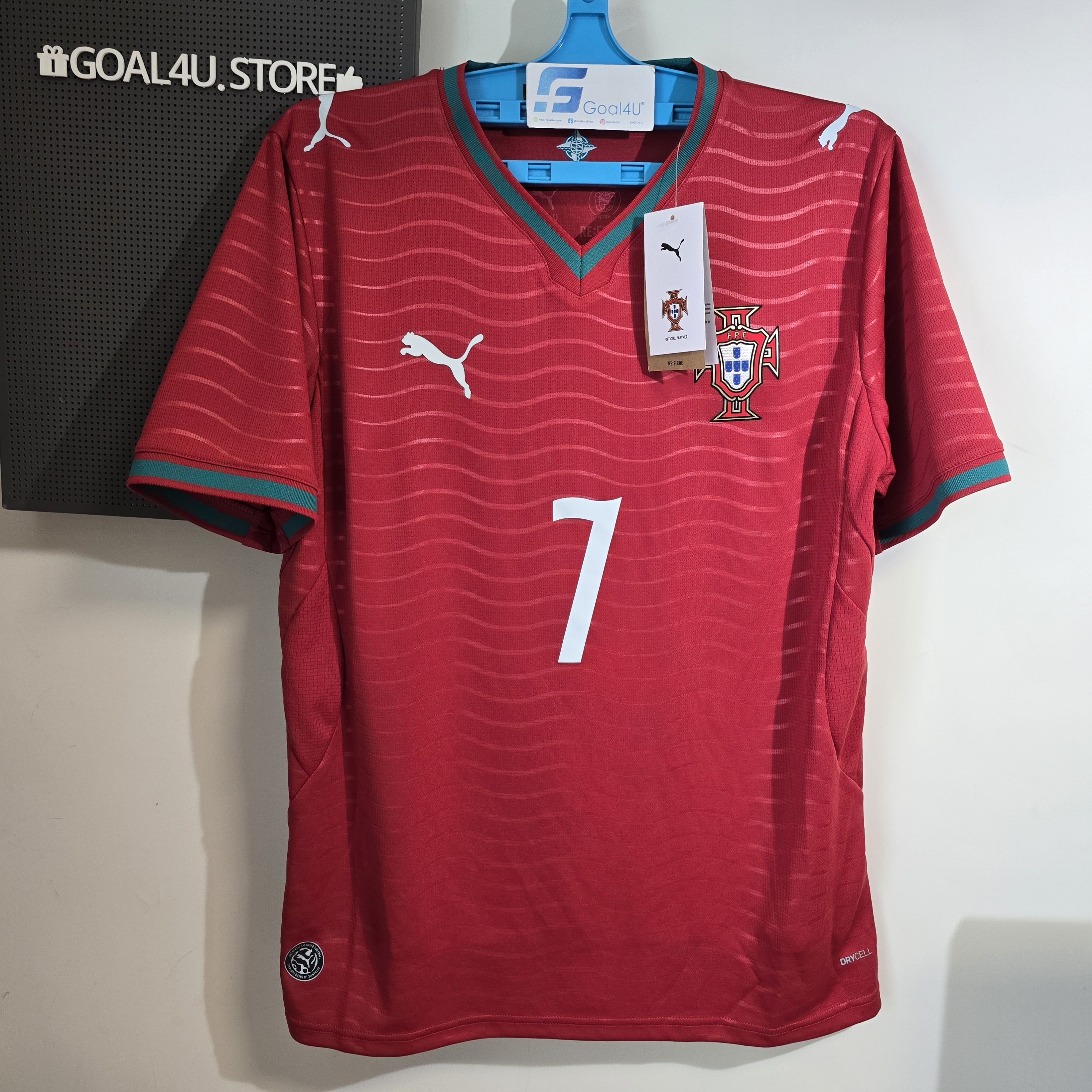 海洋力量 × 戰鬥精神 Puma Portugal 葡萄牙 2026-27 主場球迷版球衣 (可加印字章) 783278_01