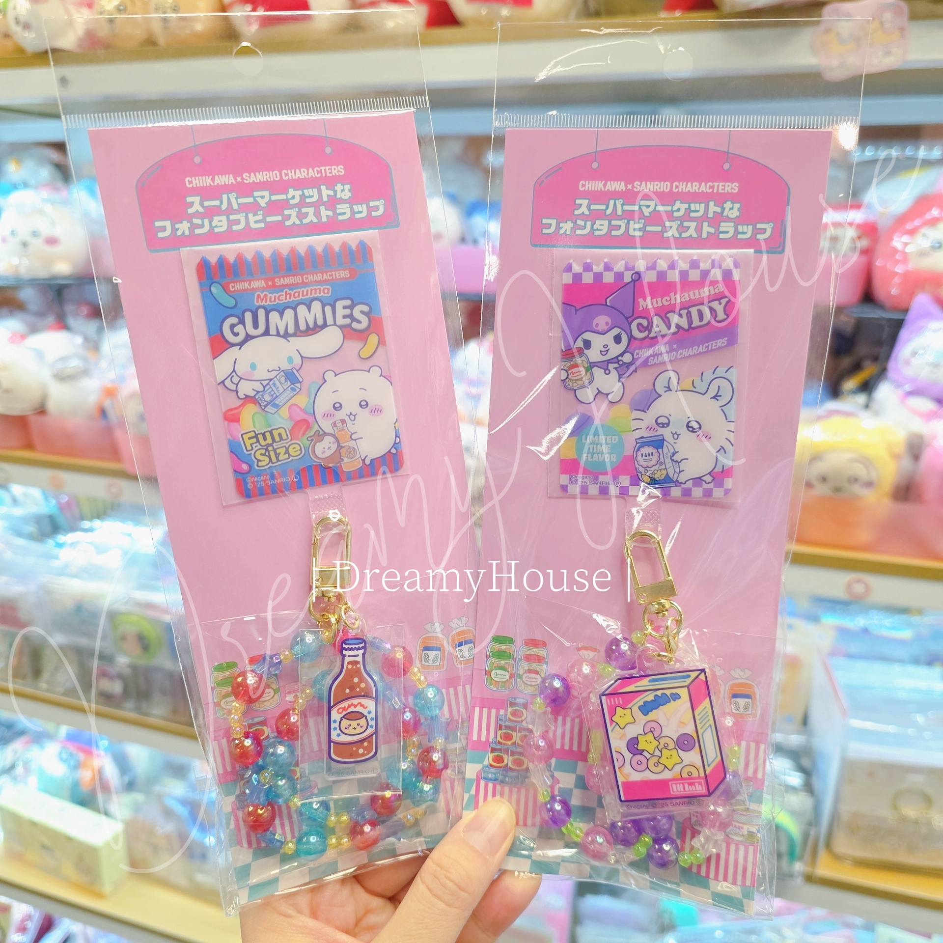 日本 Chiikawa x Sanrio characters 手機掛繩