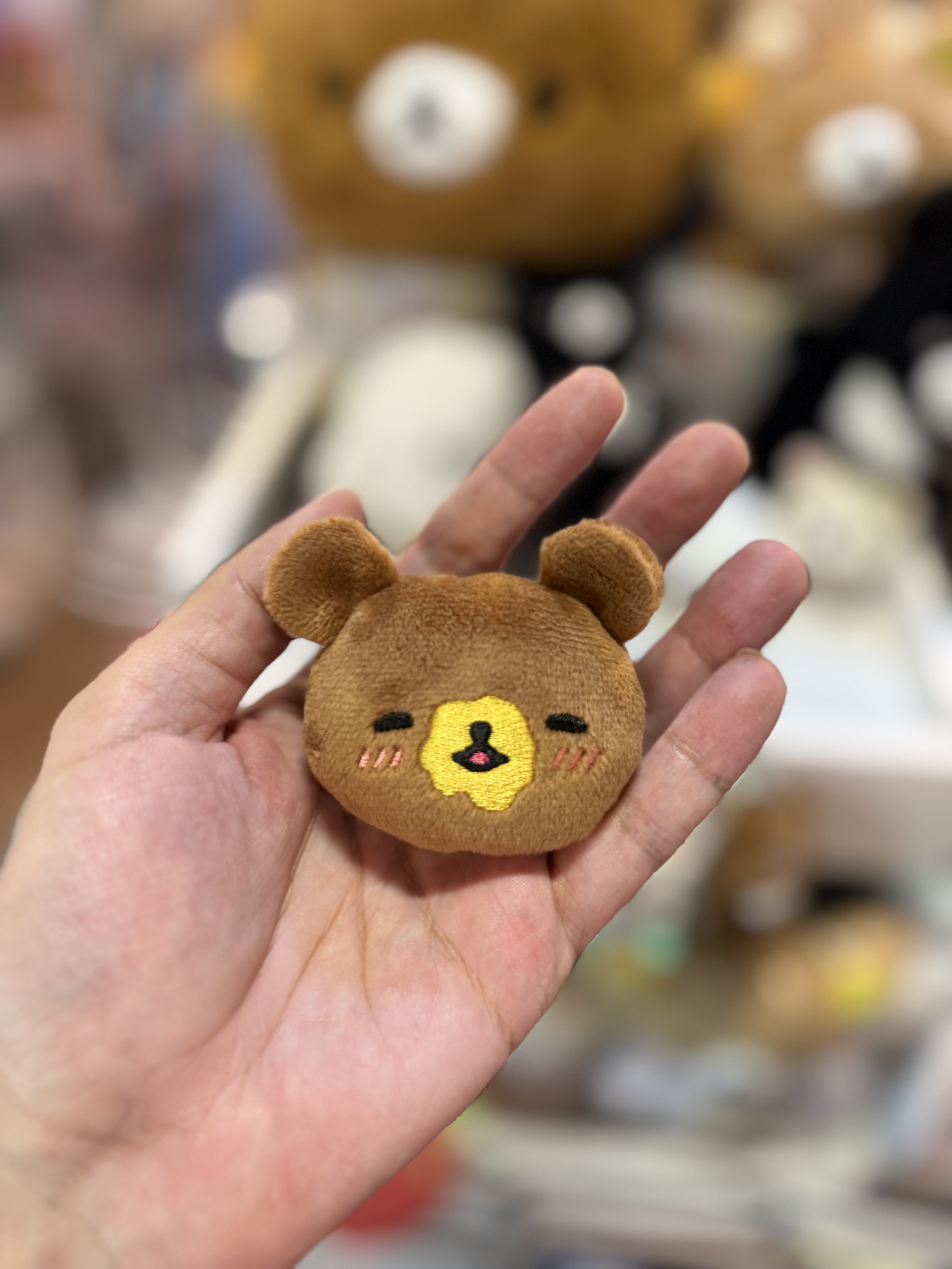 《現貨》全新日本小熊10週年紀念巡迴pop up店限定小熊探險隊系列扣針