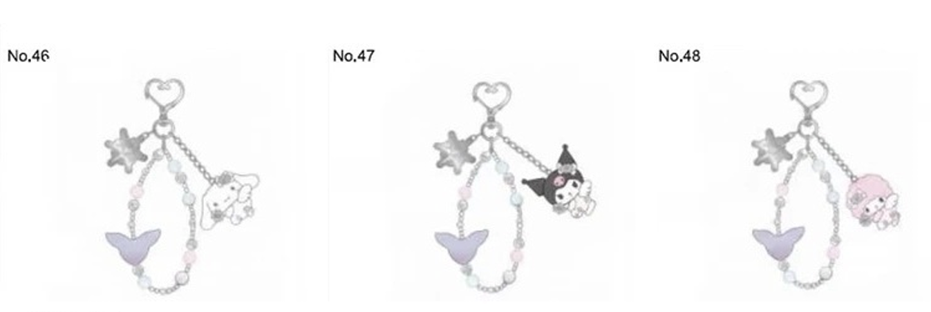 預訂 | 日本版 Sanrio 愛神天使系列 珠鏈掛件