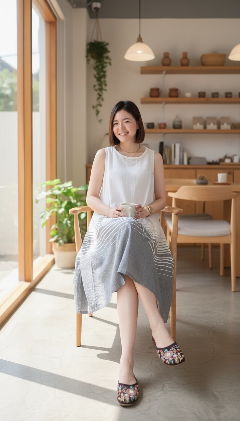 2446 Muji Gradient Grey OP 37-46"