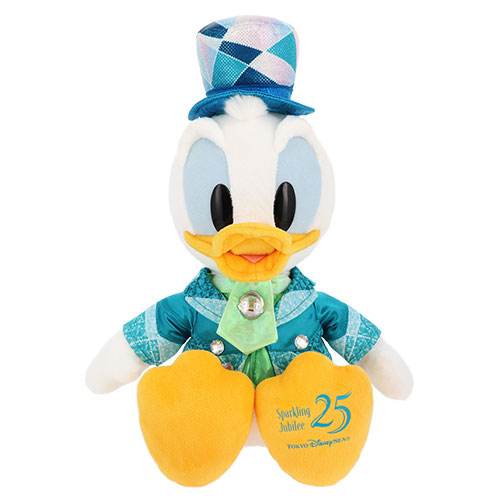 【預訂】DisneySea 25th Sparkling Jubilee - Donald 公仔
