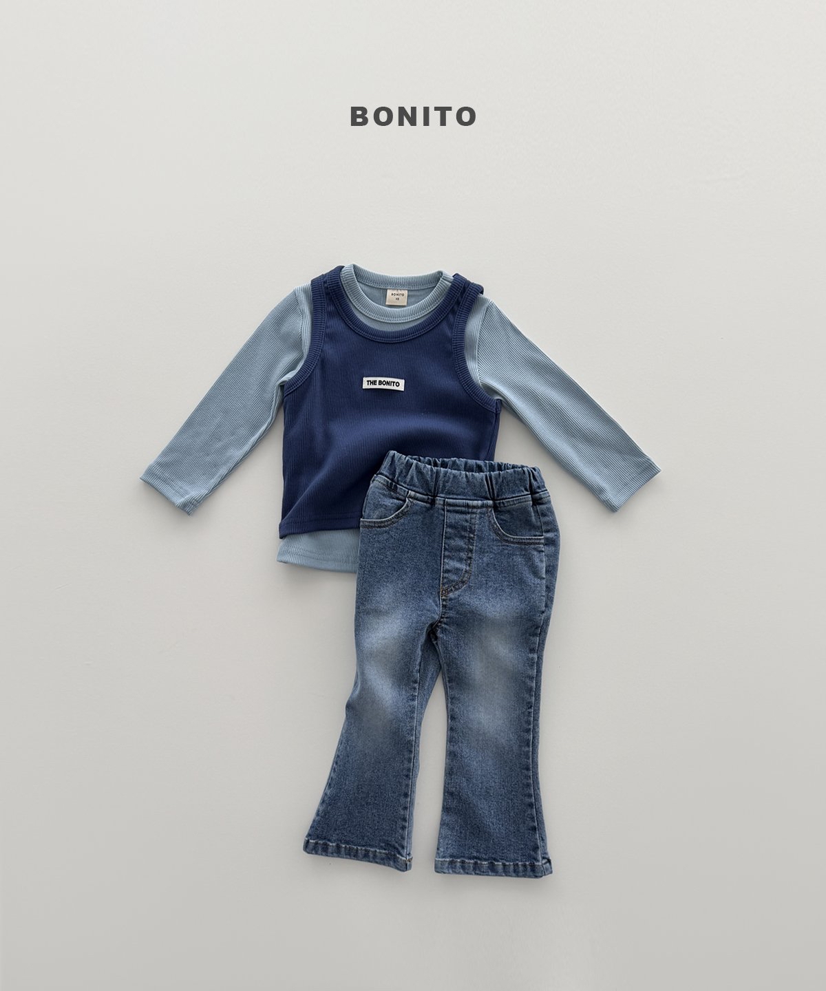 Bonito | Ribbed Layered Sleeveless Top
