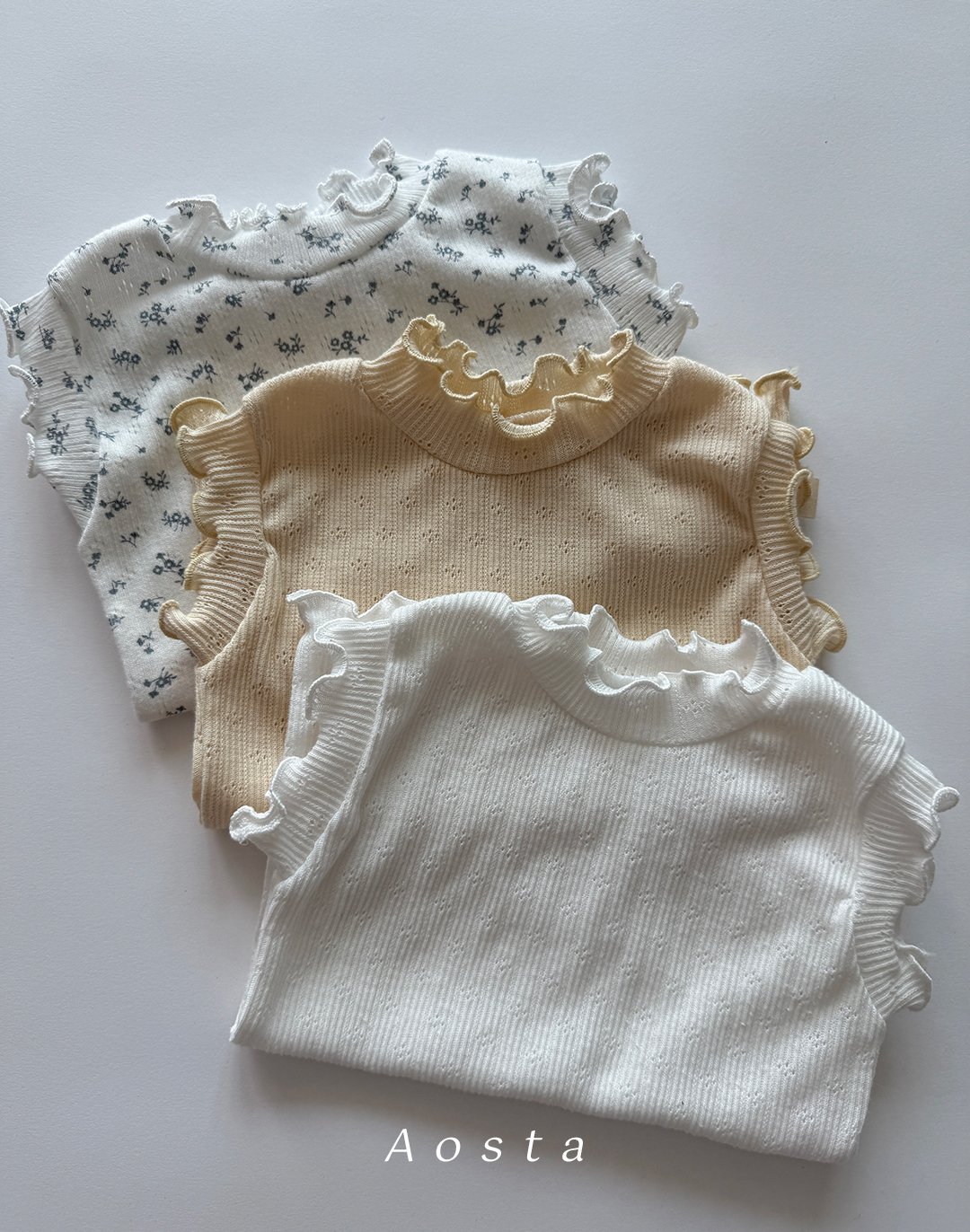 Ruffle Vest