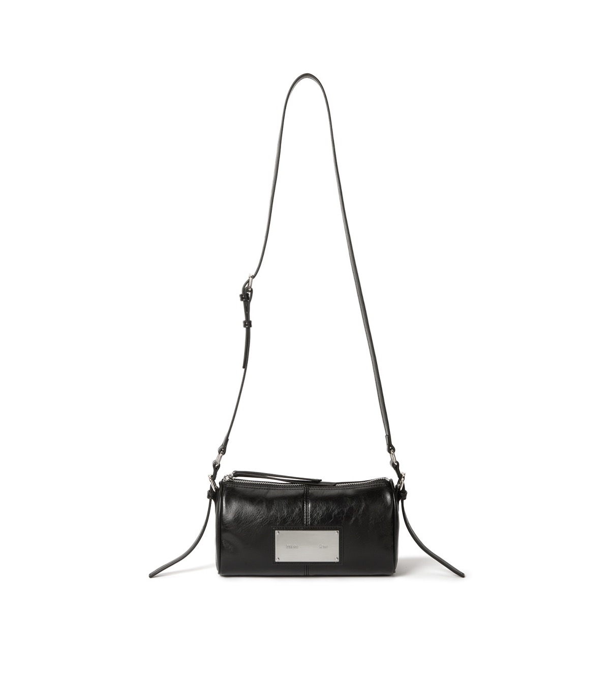 MATINKIM直播限時折扣 BUCKLE STRAP TWO WAY MINI BAG IN BLACK