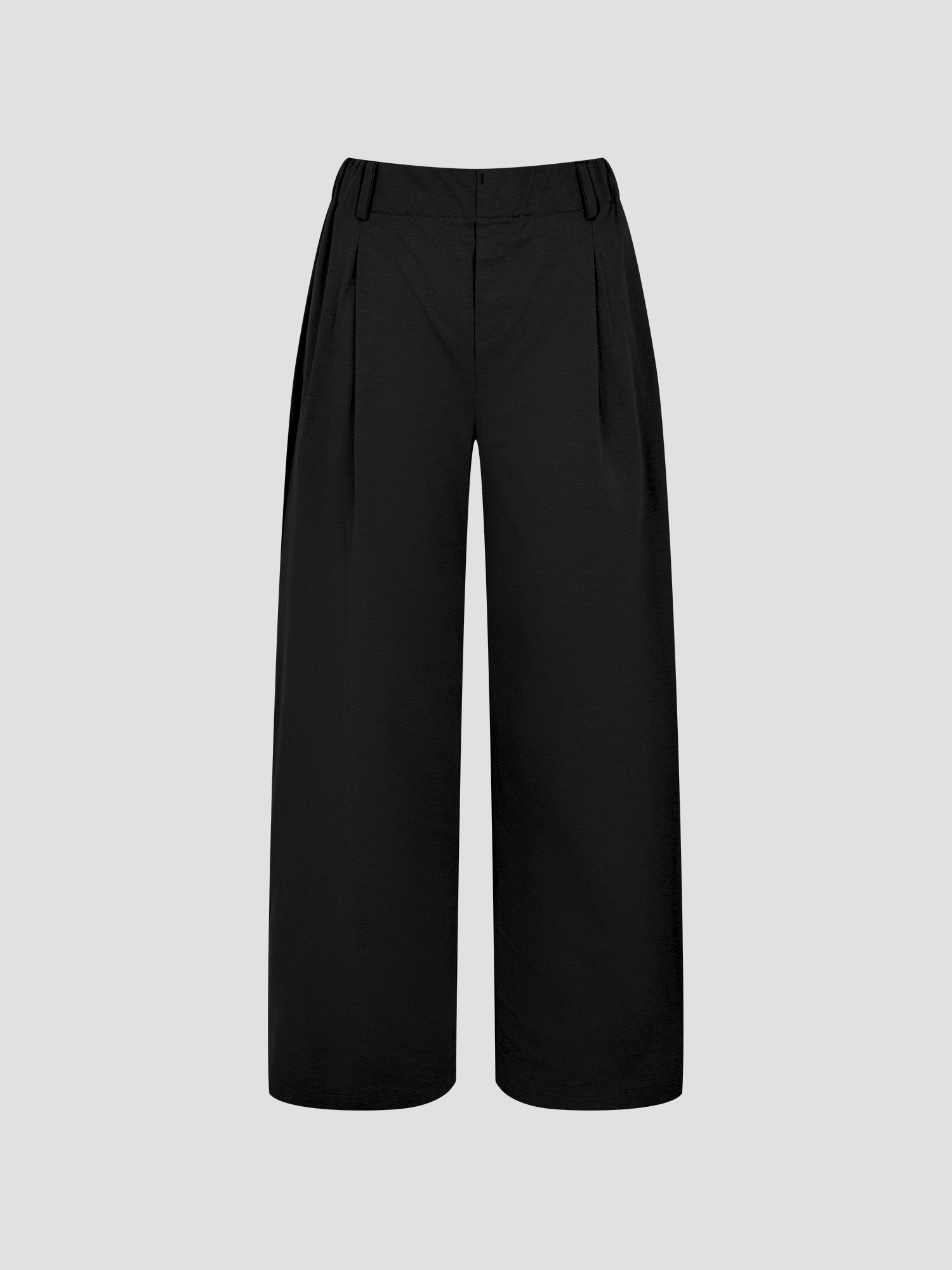 預購_Side Shirring Banding Wide Pantsby Conch