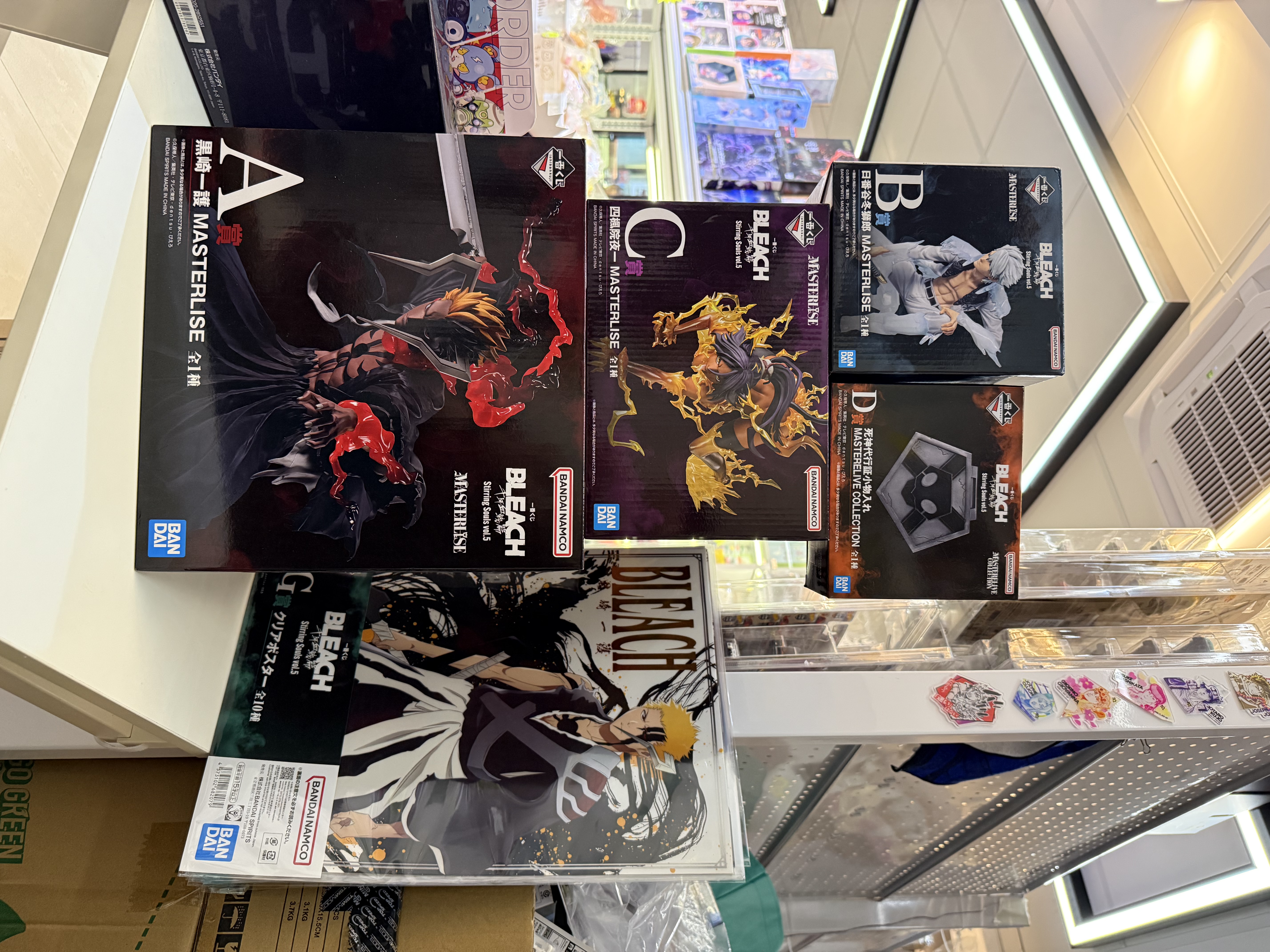 【現貨】 一番賞 死神 千年血戰篇 BLEACH Stirring Souls vol.5 黑崎一護 日番谷冬獅郎 四楓院夜一 死神代行証 A賞  一番くじ 