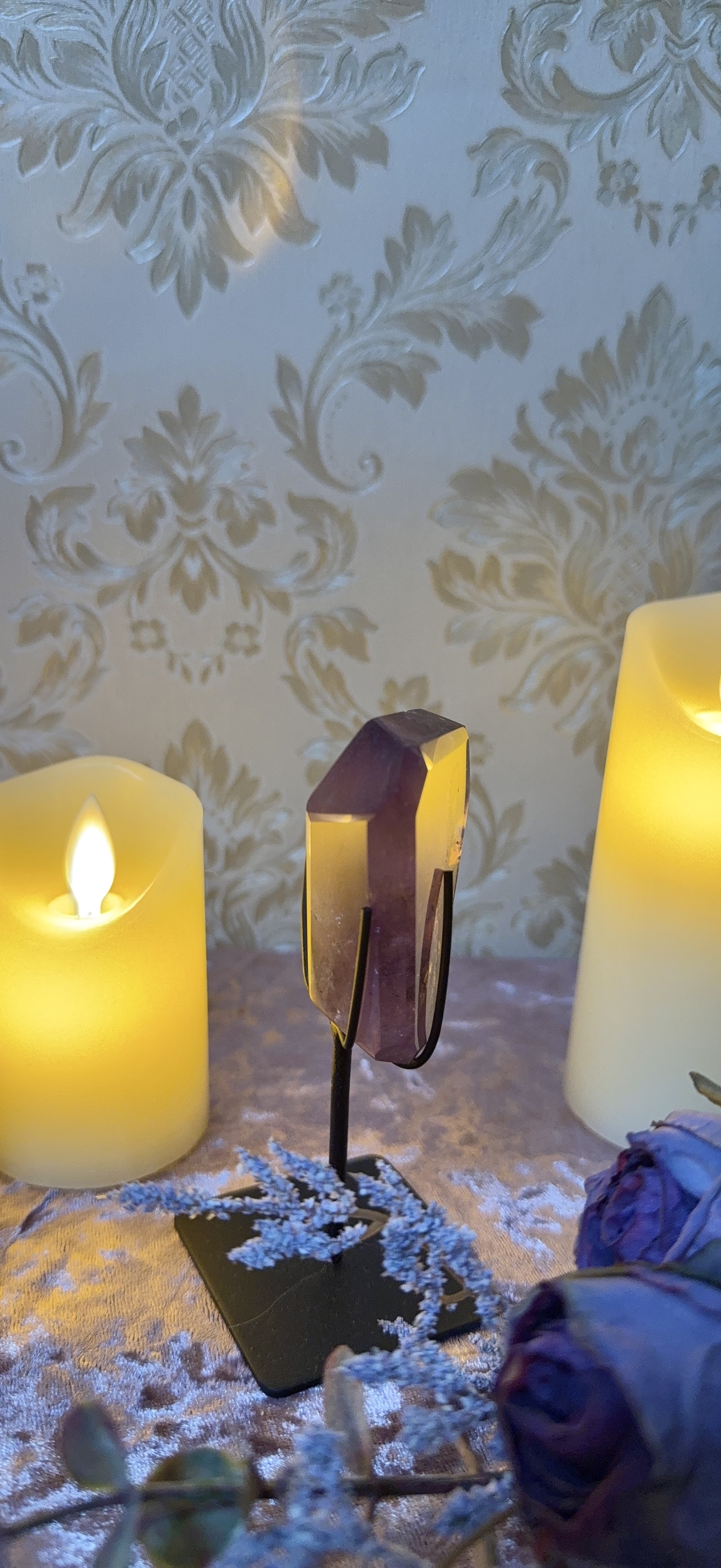 正宗巴西 Bahia 巴希亞紫水晶 ‧ 療癒藝術擺件 🕯️✨