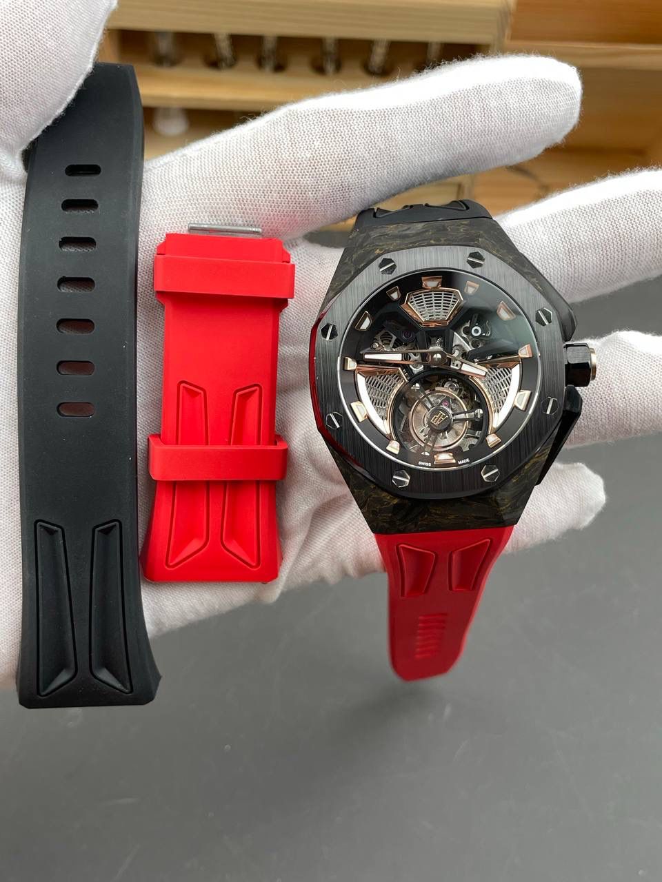 🚀爱彼皇家橡树概念 中东特别限量版 AP26638/42mm/手动陀飞轮💯