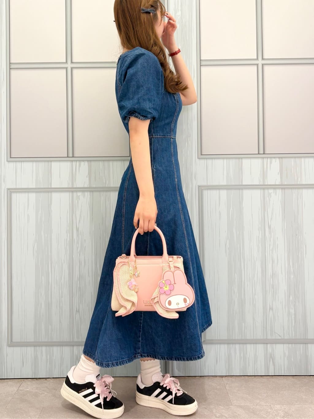 🆕【⭐訂購⭐】 🌀SAMANTHAVEGA x #Sanrio 2-WAY 荷葉邊籃子包［2款選］🌀[ELGD-0002][260801]