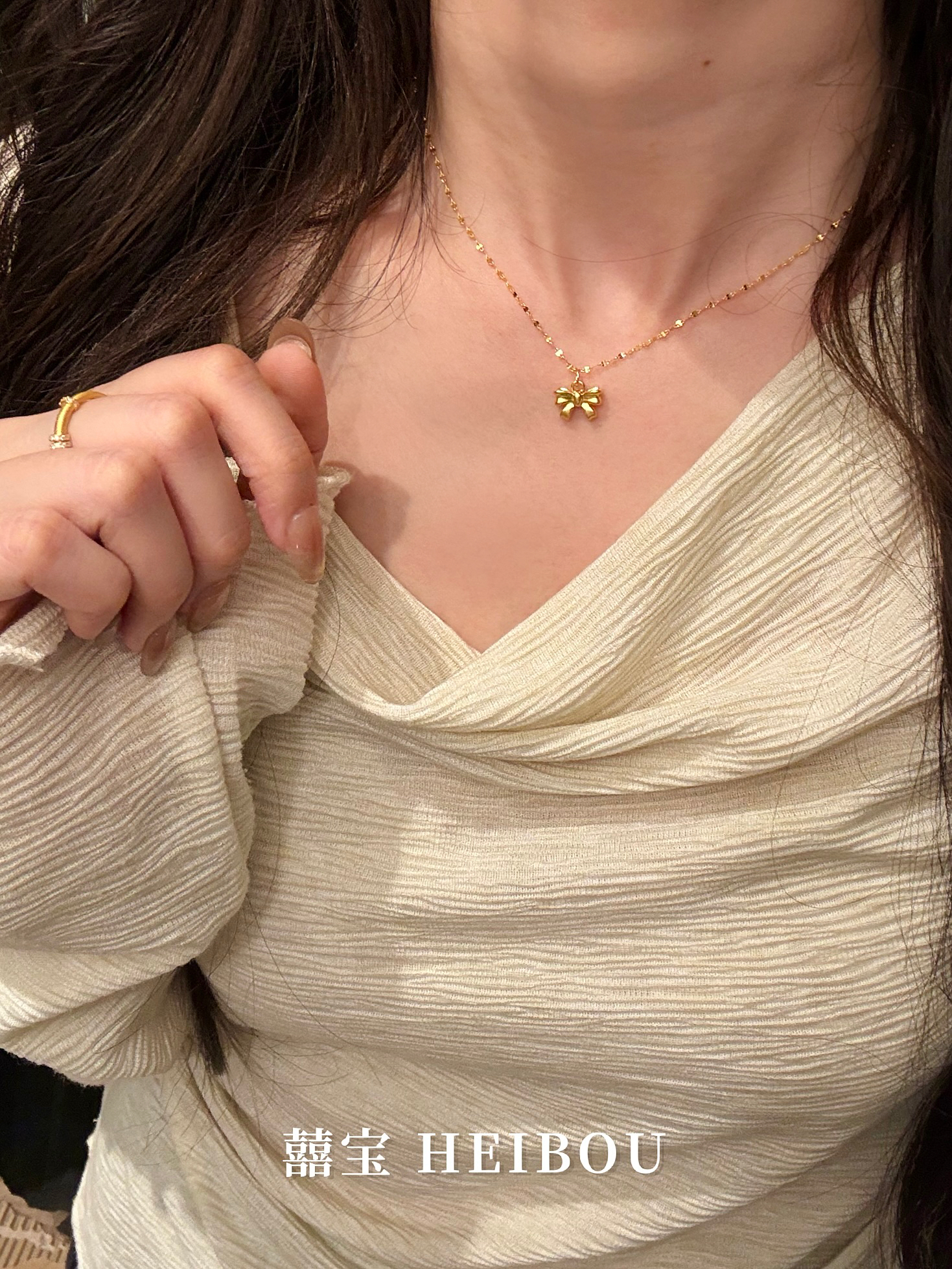 【无氢款】蝴蝶结-吊坠