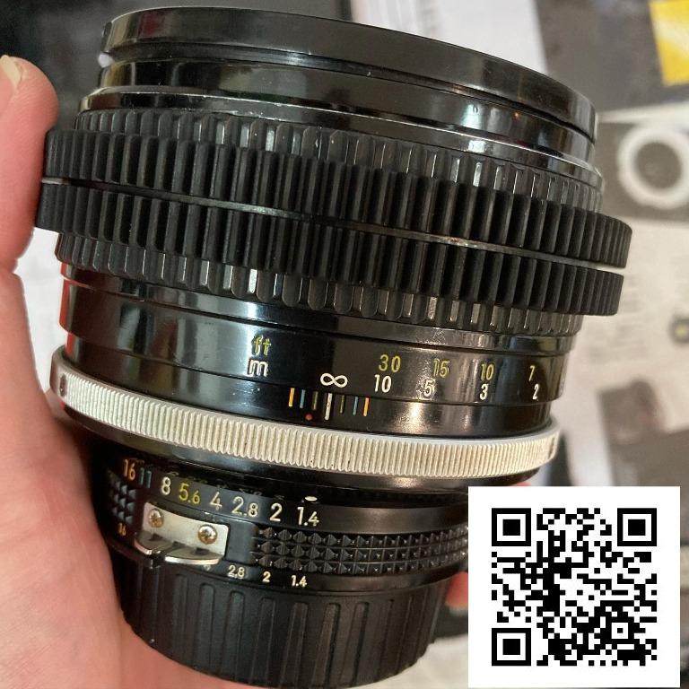 Repair Cost Checking For Nikon AI-S Nikkor 85mm F/1.4 (1981) Lens Cleaning, Aperture Repairment And Lens Crash 抹鏡、光圈維修、重新組裝等維修報價參考