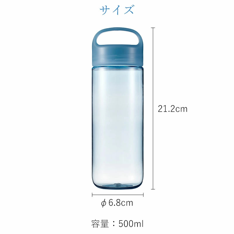 🔥🔥【日本製《MARNA》cocuri Daily 無膠圈輕量水樽】500ml