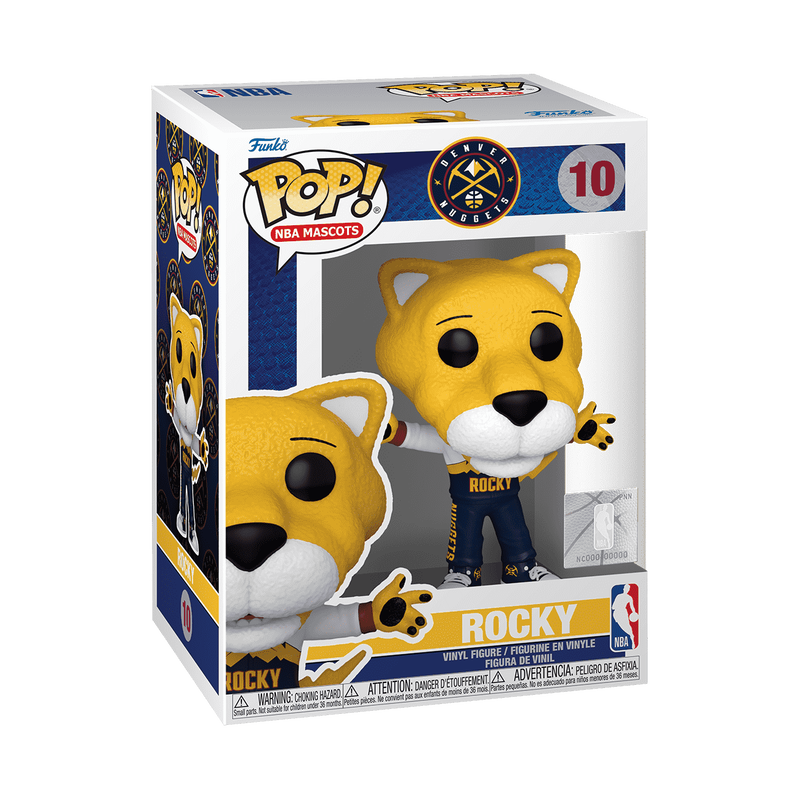 📦訂購 美國代購 Funko POP! NBA MASCOTS Rocky the Mountain Lion Figure 丹佛金塊 模型