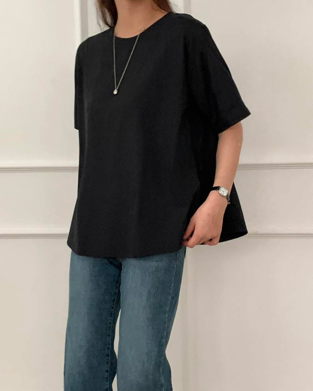 淨色A cut 娃娃top