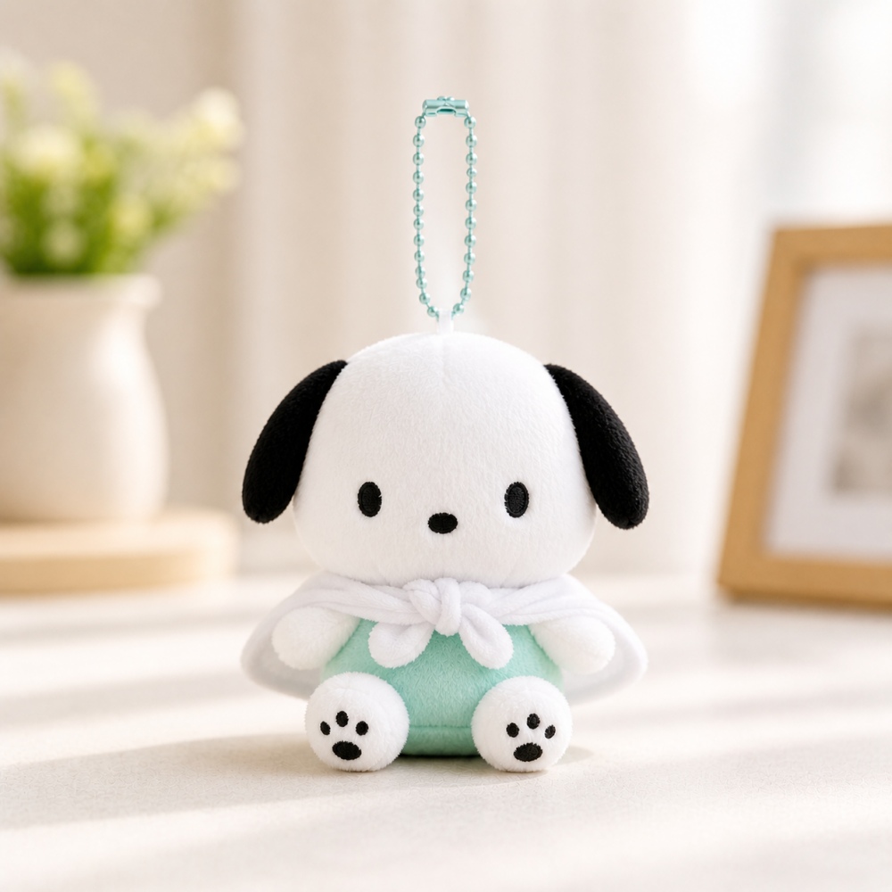 預訂 | 韓國版 Sanrio 小披風公仔鎖匙扣 8cm