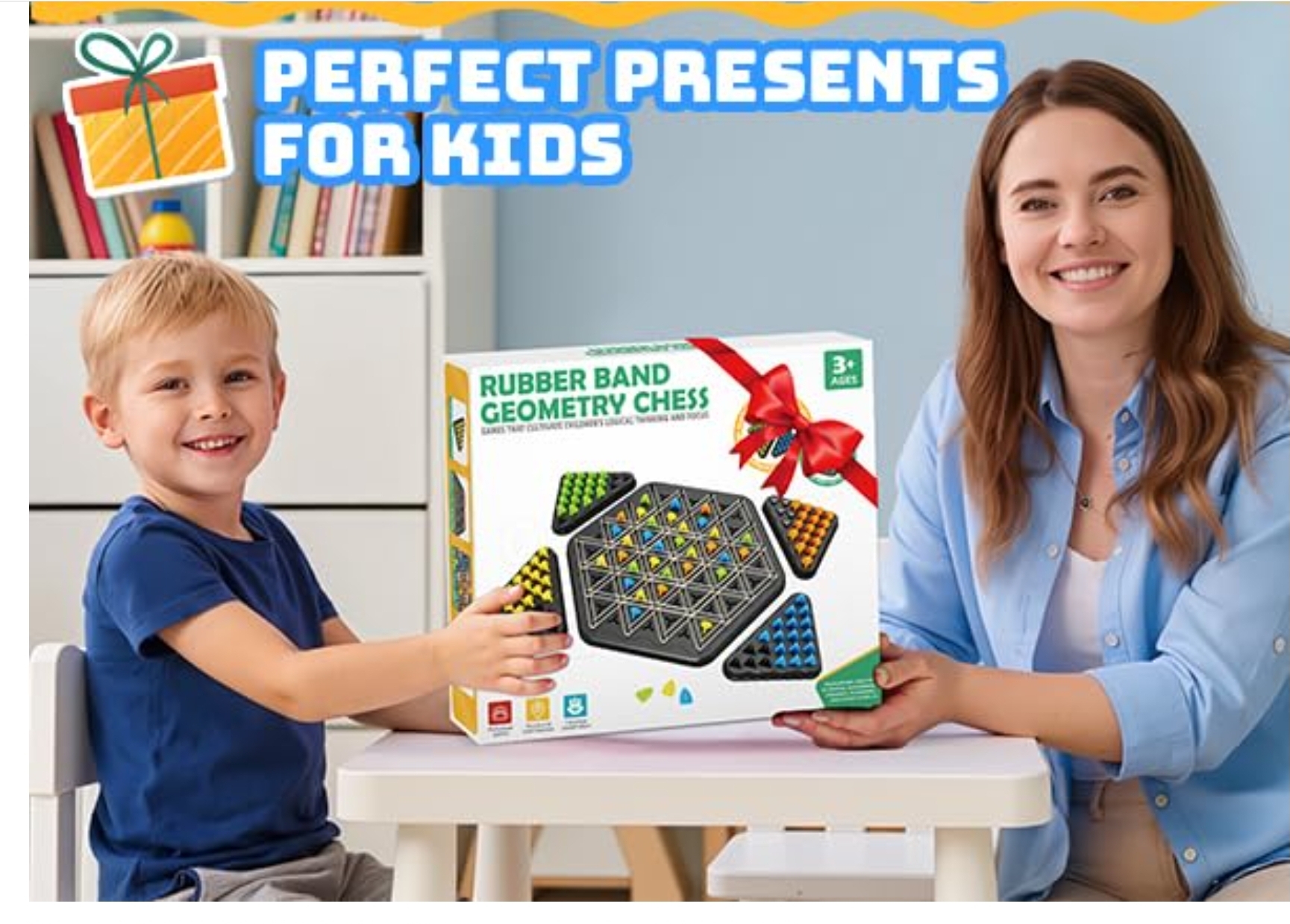 $65盒。✨ Triangle Chain Strategy Board Game三角連鎖策略益智棋