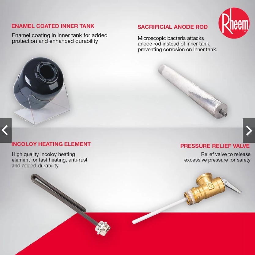 Rheem 38L 65SVP10S Classic Electric Storage Water Heater