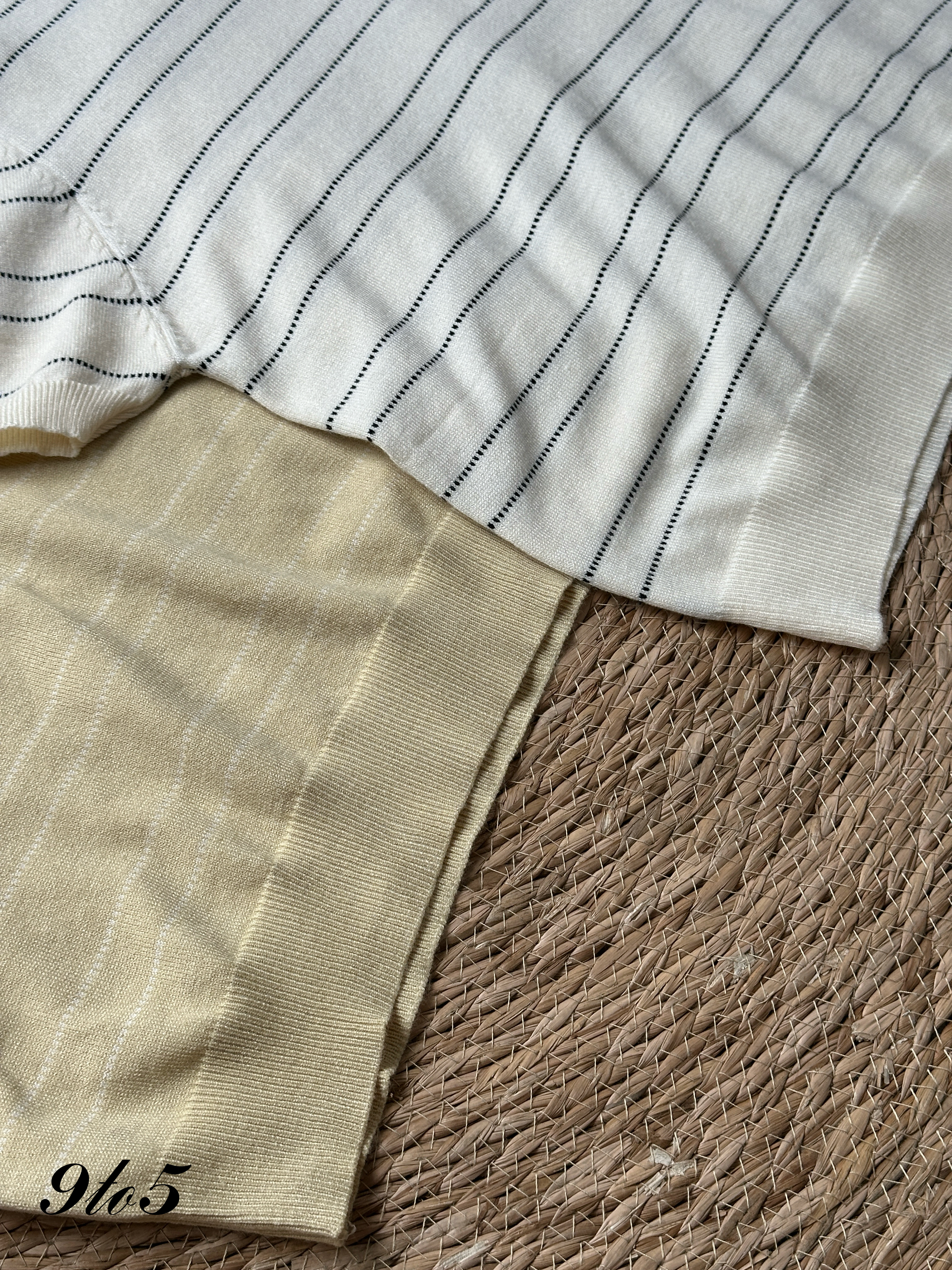 T4197 Stripe Knit Top - 4 Colors 