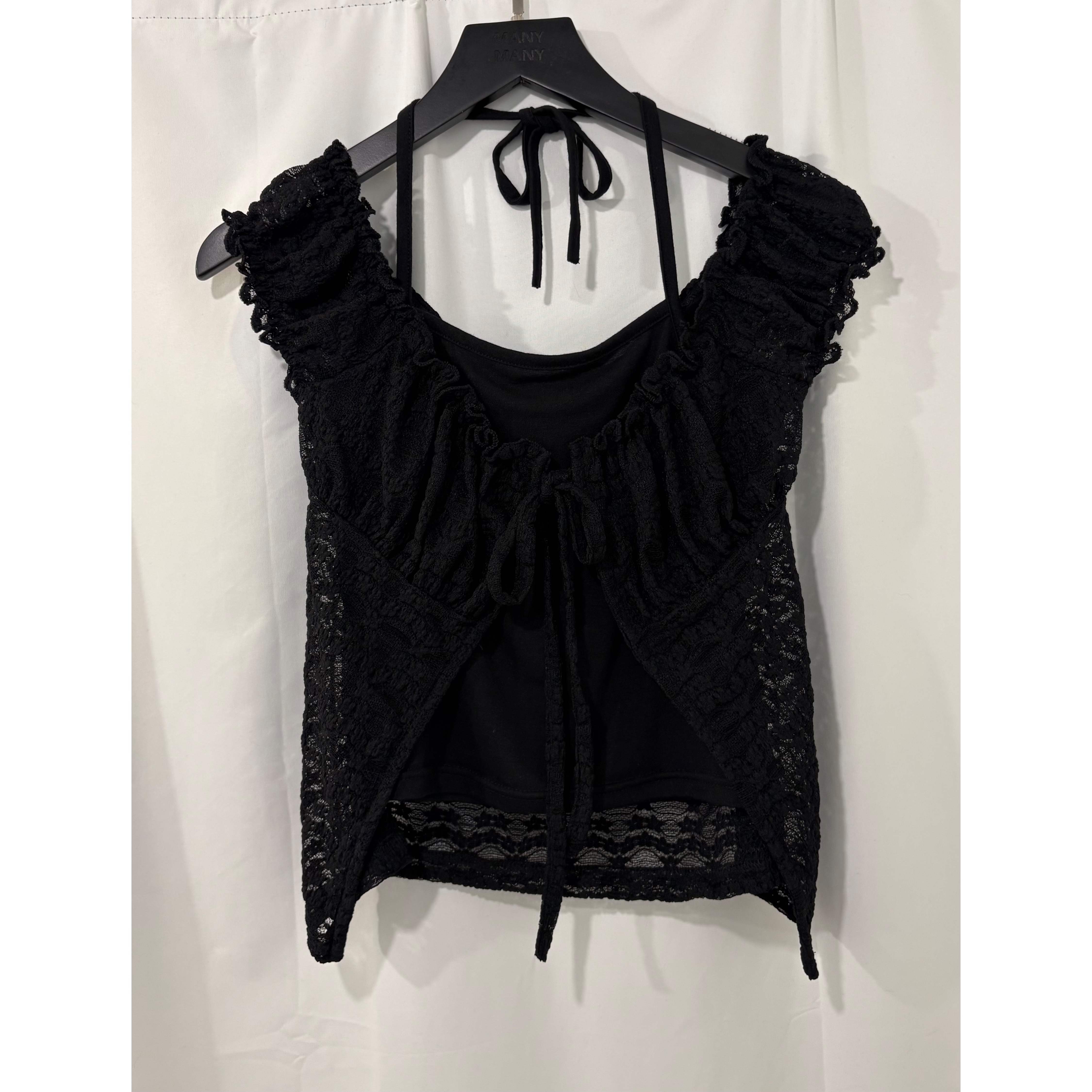 新品價9月20截單🪽2609H《LACE STRAPS 2IN1 TOP》