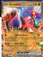 Pokemon TCG Card Game - Koraidon ex 124/197