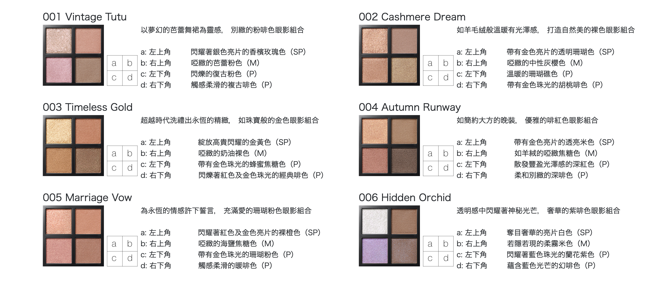 ADDICTION Eyeshadow Palette+ 4色睛藝眼影組合+ (12 Colours)