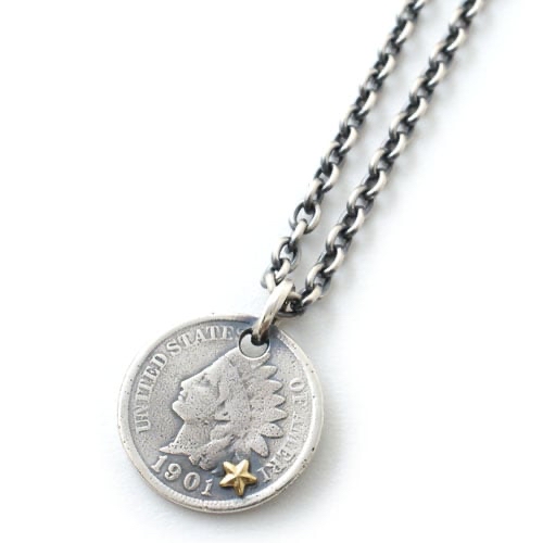 只按訂單生產~Atease K18 GOLD STAR STUDS NECKLACE pre order/訂購