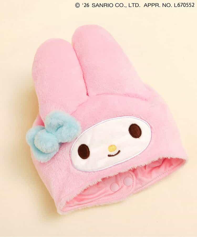 Sanrio 嬰兒人物造型帽子 Hello Kitty MyMelody Pompompurin 水怪