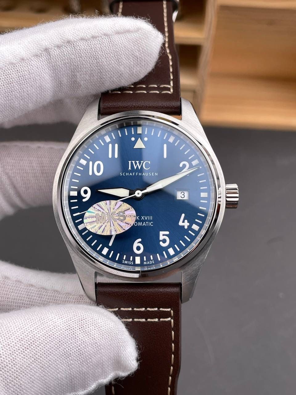 IWC 万国马克十八 蓝盘小王子/40mm/9015机✔️