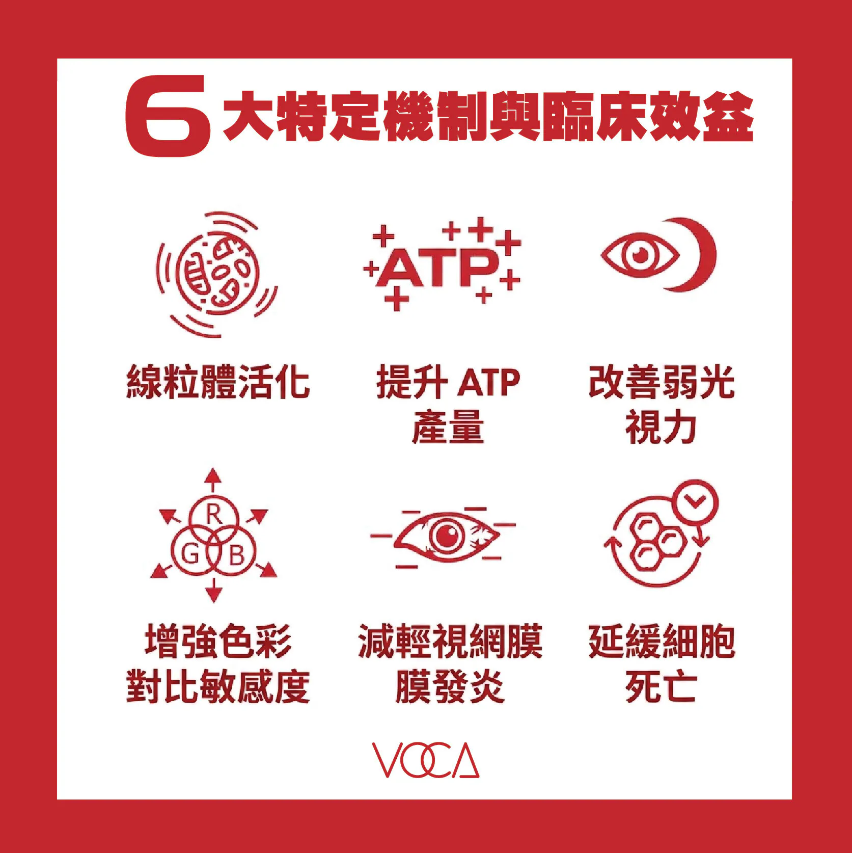 香港行貨 和泰 VOCA NM670 紅光眼部治療棒 (670nm紅光)
