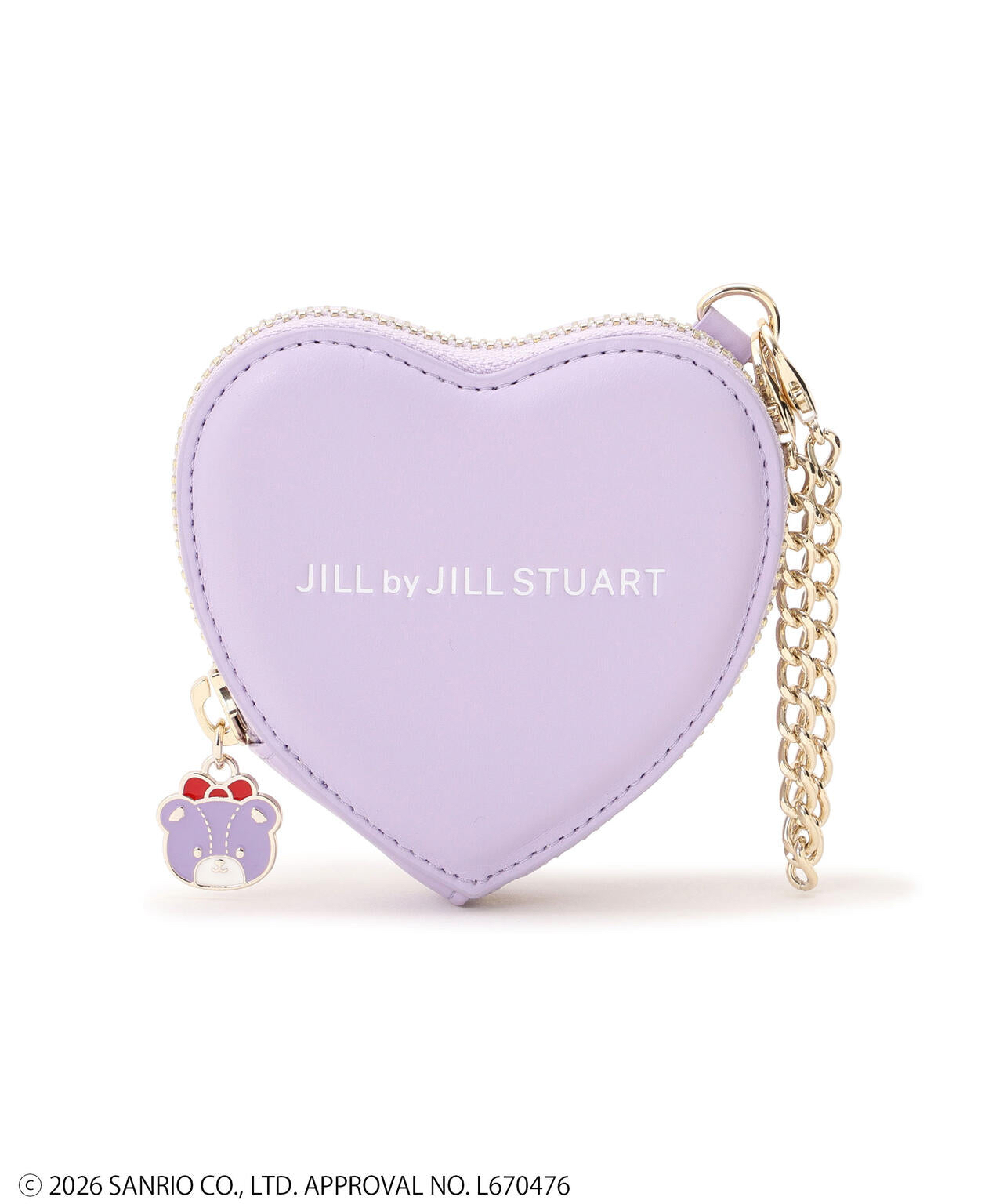 🎀【預訂】 JILL by JILL STUART Tiny Chum Collaboration Pouch Charm - Lavender