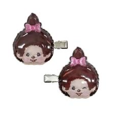 Monchhichi (女)髮夾K-7460 B