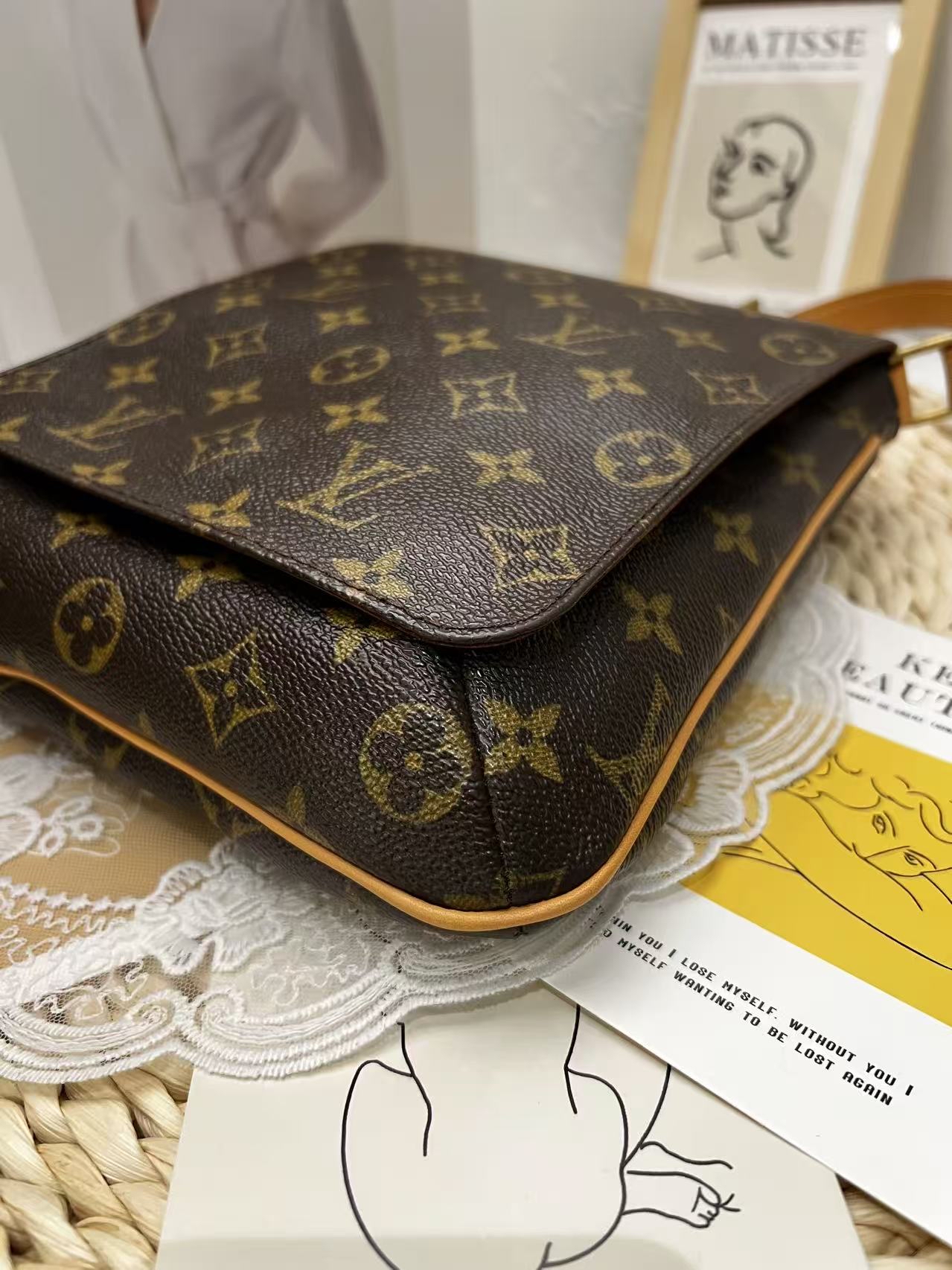 LV Monogram Musette Salsa (王菲包）
