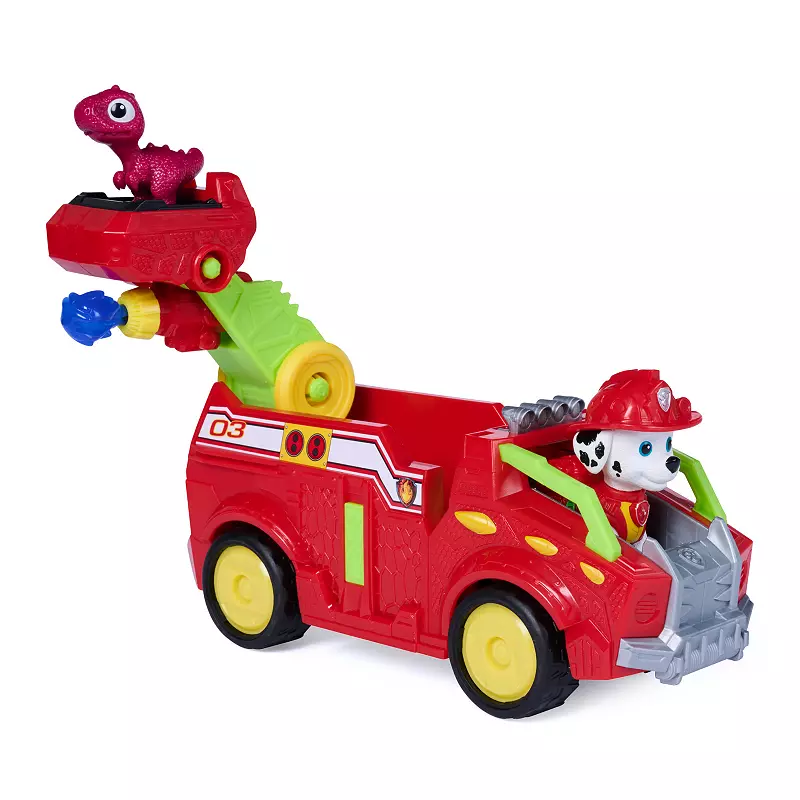 Paw Patrol 汪汪隊 Marshall Dino Rescue 恐龍救援消防車玩具套裝 兒童玩具車 3歲+