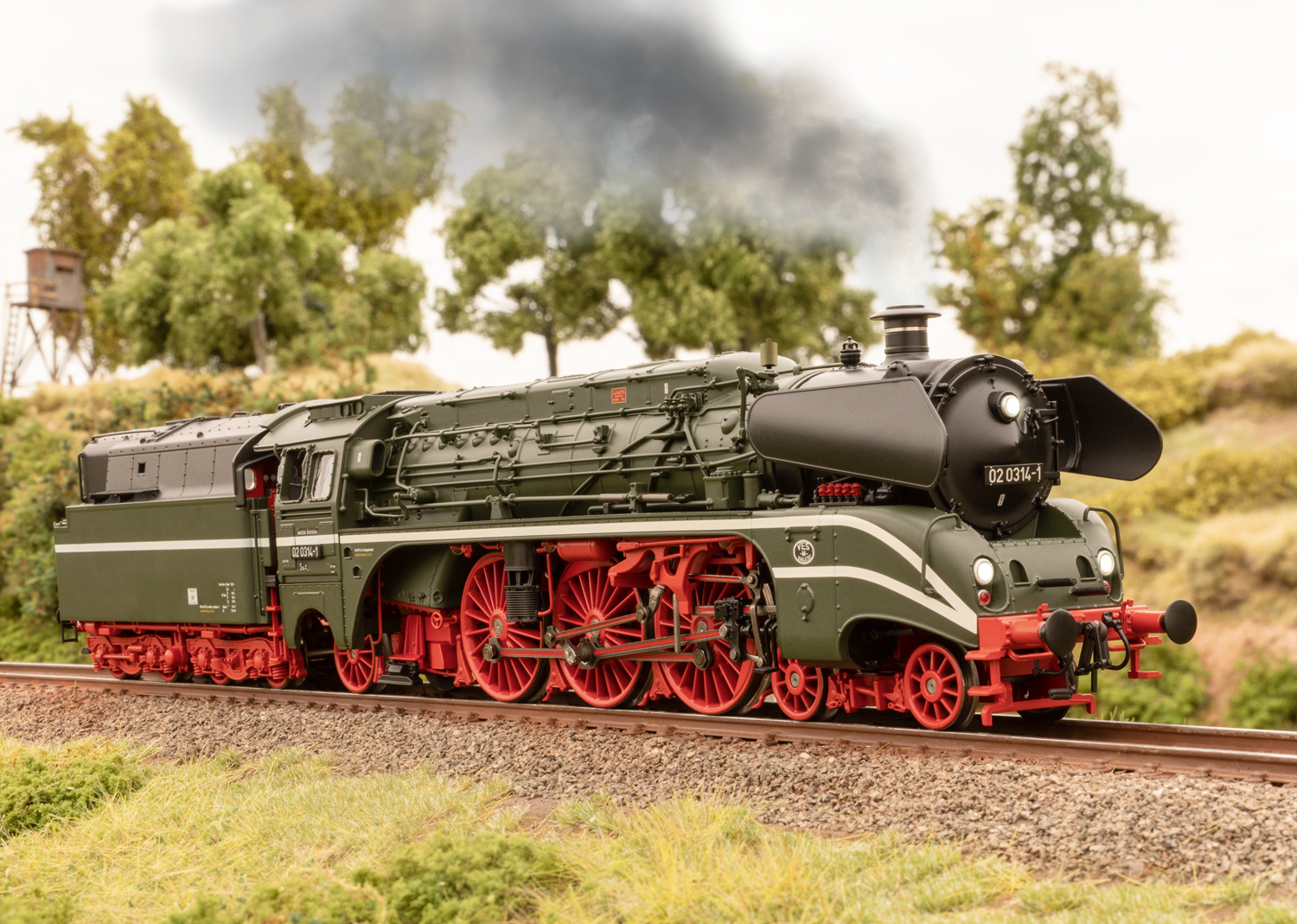 Trix BR 02 The "Schorsch" DCC sound & Smoke 