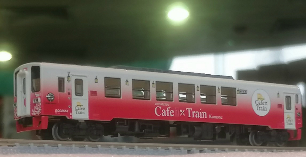 Tomytec N 規 Cafe 火車模型 （靜態展示亦可升級帶動力路軌行走）