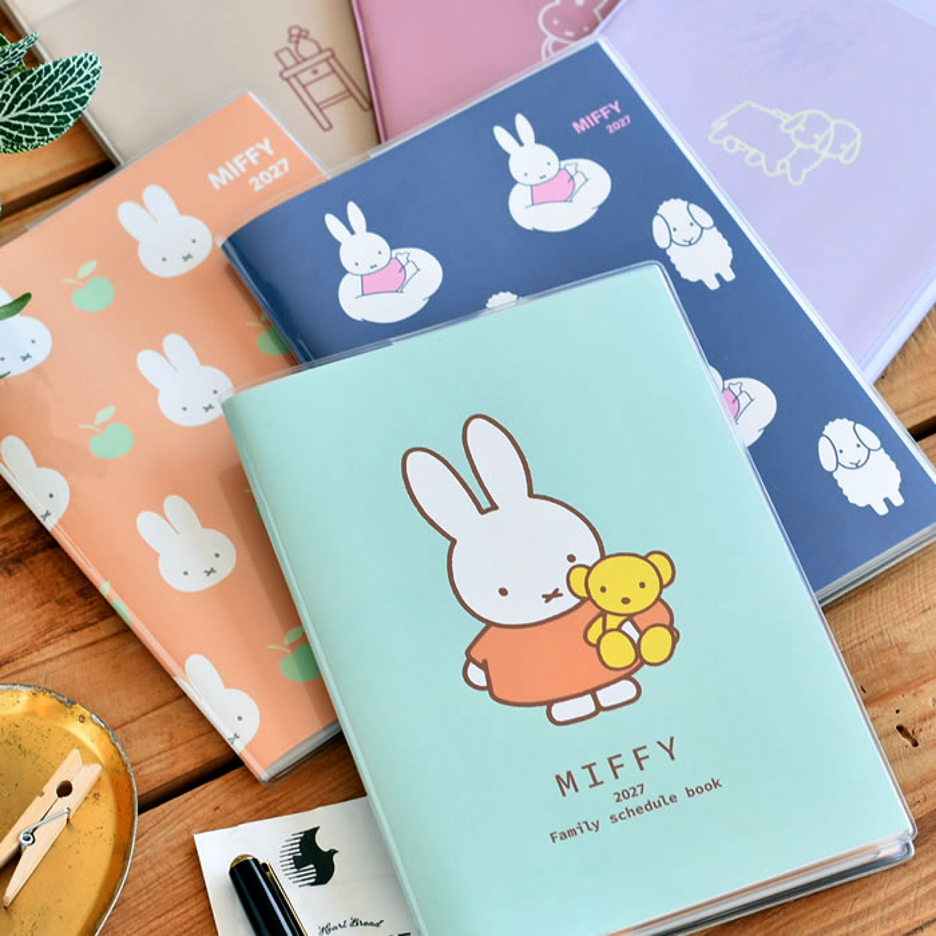 Miffy 2027 B6 Family Schedule Book