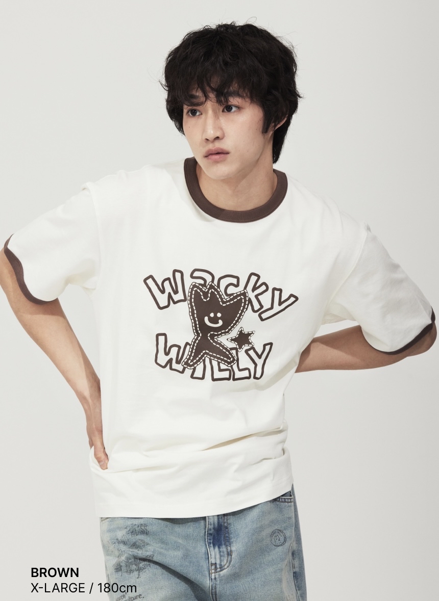 🇰🇷韓國Wacky Willy短袖Tee
